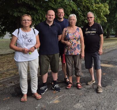 Gertrud Rauber, Sebastian Koch, David Rauber, Karin Stopperka, Jürgen Mock