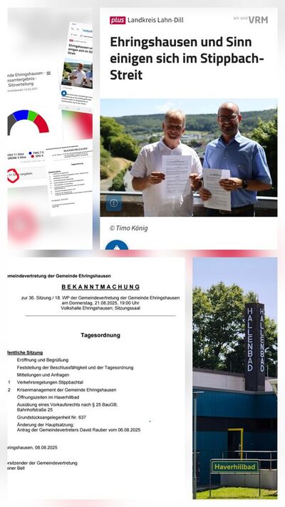 Themen der letzten Gemeindevertretersitzung