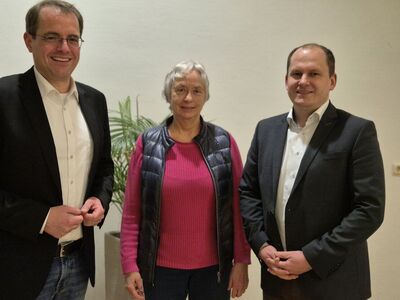 Auf der Liste an der Spitze: David Rauber, Karin Stopperka, Sebastian Koch