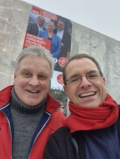 Stefan Arch und David Rauber auf Tour