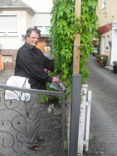 Keiner zuhause? Grügers Bewerbungsschreiben kommt in den Briefkasten