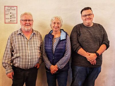 Jochem Carle, Karin Stopperka, Jan-Niklas Meithner (Bild: K.-H. Eckhardt)