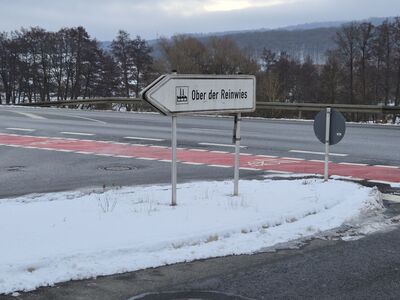 Da sollen bald mehr Leute abbiegen: Gewerbegebiet Katzenfurt