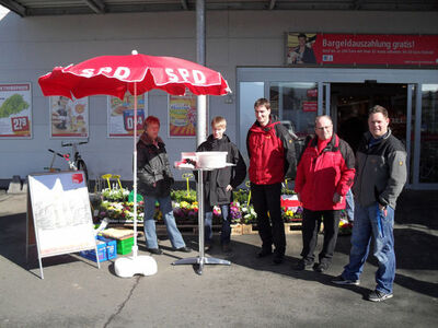 Könnten die SPD in den Gremien gut verstärken: Petra Rau, Daniel Mock, Uwe Kristen, Bernd Heddrich, Mirko Diehl